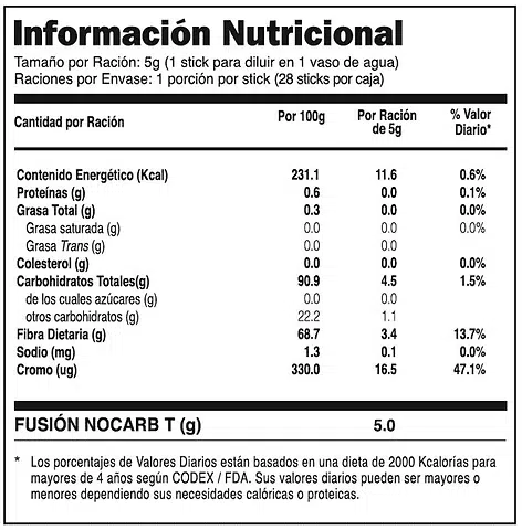 NOCARB-T DE FUXION - Imagen 4